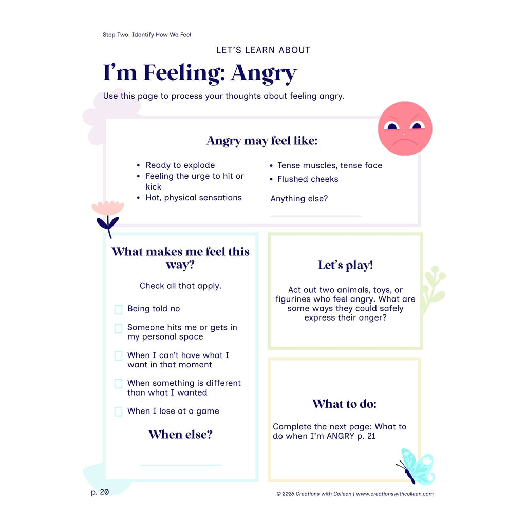 My Feelings Workbook