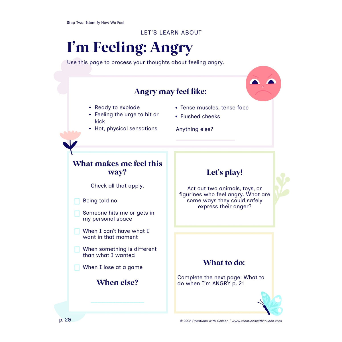 My Feelings Workbook