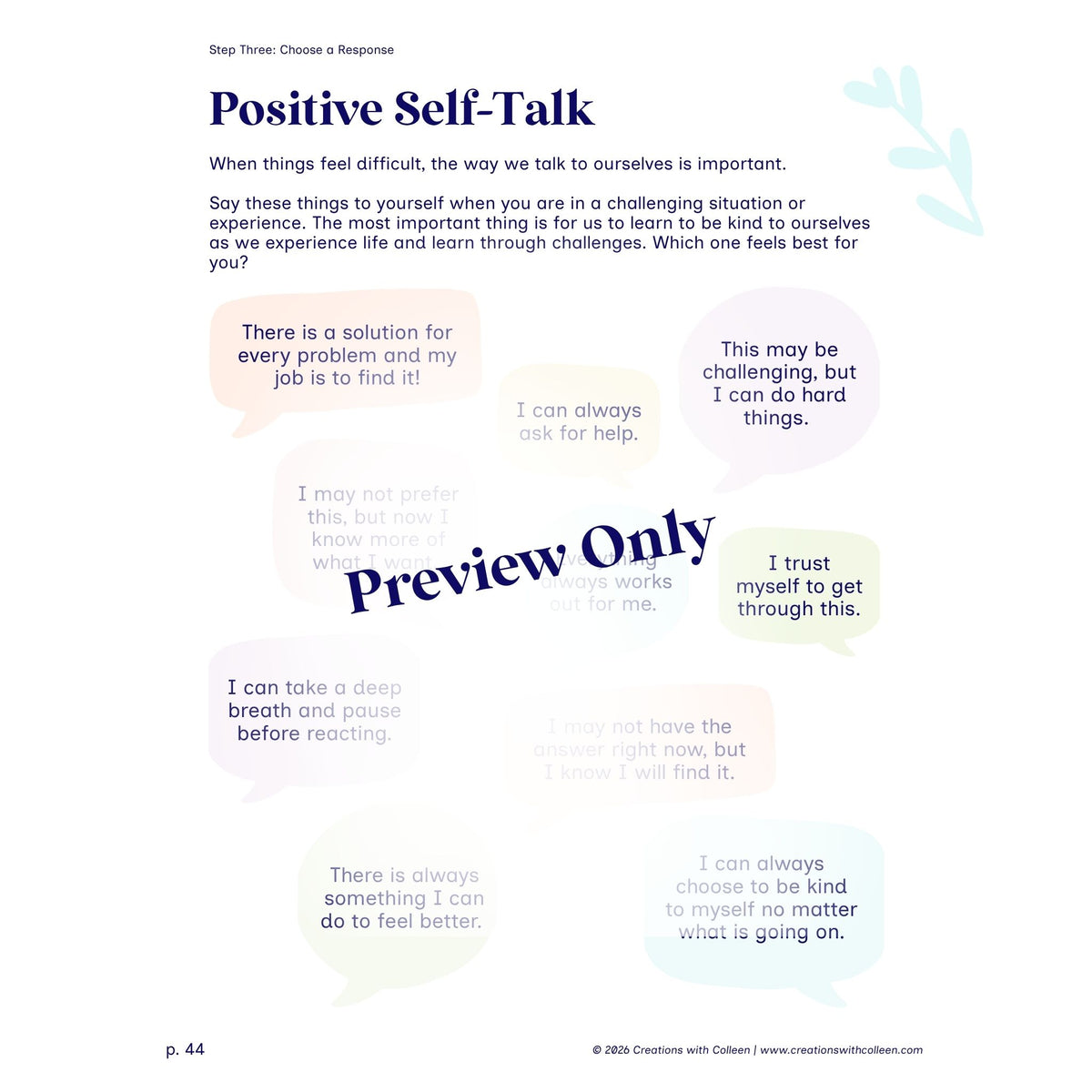 My Feelings Workbook